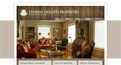 Desktop Screenshot of federalheightsproperties.com