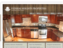 Tablet Screenshot of federalheightsproperties.com